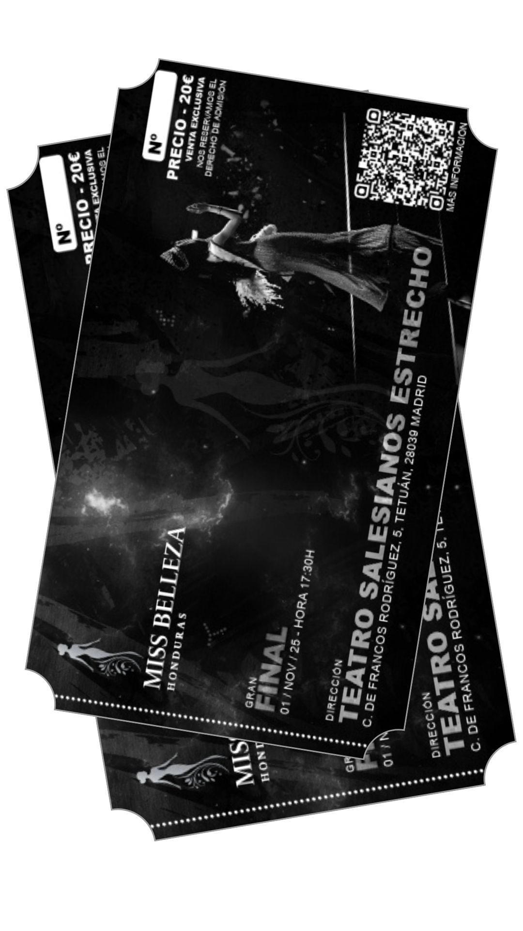 Entradas Miss Belleza Honduras Gala de Coronación