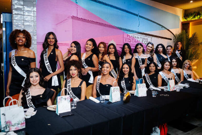 Candidatas al certamen de Miss Belleza Honduras