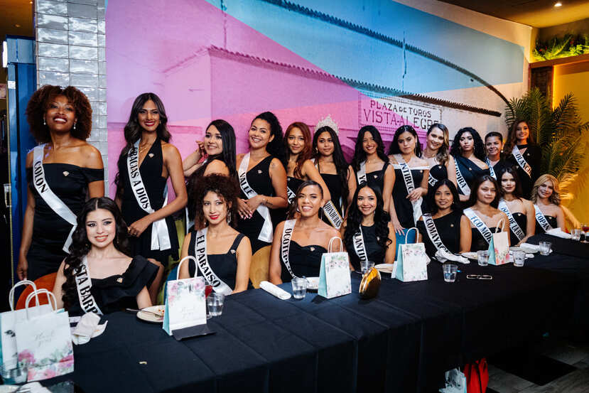 Candidatas al certamen de Miss Belleza Honduras
